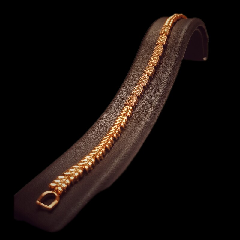 دستبند ژوپینگ طرح برگ